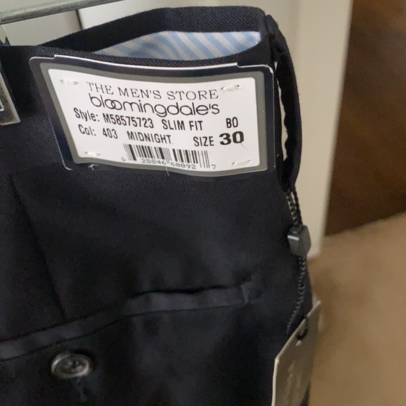 NWT men’s store Bloomingdale’s men’s  dress pants - Picture 3 of 6